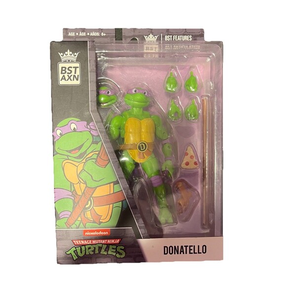 Loyal Subjects BST AXN TMNT Lot of 3 Donatello Leonardo & Michelangelo NIB - Picture 2 of 10